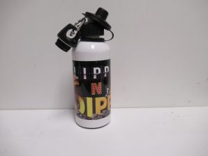 water bottle flippin n dippin back view